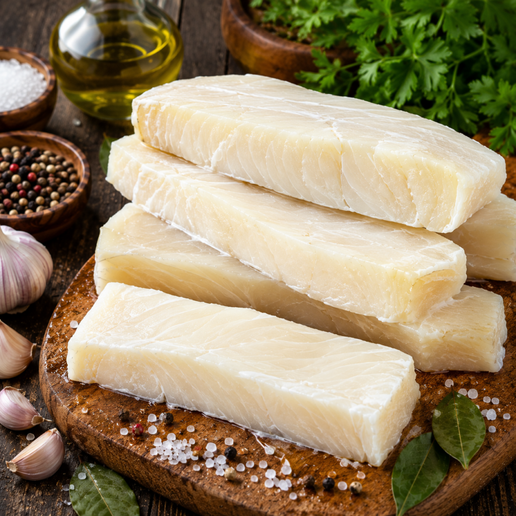 File Cod Mosba 🇺🇸 Cod Fish Fillet Chunks Boneless 2.5 Pounds – 🇧🇷 Filé de Bacalhau em ...
