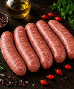 🇺🇸 Seasoned Sausage with Biquinho Pepper 3 Pounds - 🇧🇷 Linguiça Temperada com Pimenta Biquinho 3 Libras
