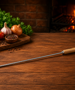 🇺🇸 Stolf Single Skewer 75 cm - 🇧🇷 Espeto Simples Stolf 75 cm