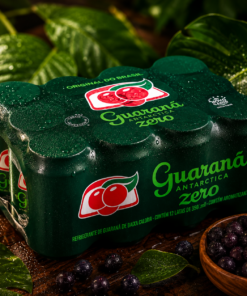 🇺🇸 Guaraná Antarctica Zero 350ml Box (12 Units) - 🇧🇷 Guaraná Antarctica Zero 350ml Caixa (12 Unidades)