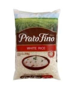 🇺🇸 Prato Fino White Rice 2 lb- 🇧🇷 Arroz Branco Prato Fino 910 g